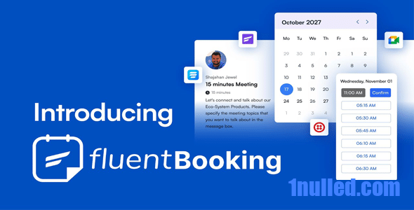 Fluent Booking Pro v1.4.3 Free - 