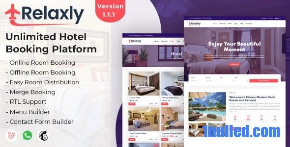 Relaxly v1.1.1 Nulled - Платформа безлимитного бронирования отелей