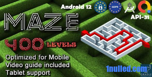 Maze 400 (Admob + GDPR + Android Studio) Free - 