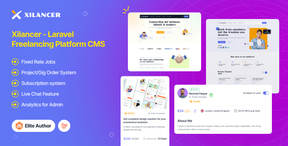 Xilancer v2.3.0 Nulled - Платформа рынка фрилансеров с проектами услуг