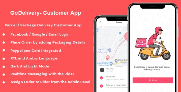 GoDelivery v1.0.1 Nulled - Программное обеспечение для управления местными доставками