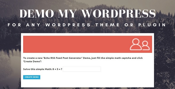 Demo My WordPress v1.1.0 Nulled - Создатель временной установки WordPress