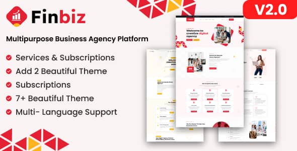 FinBiz v2.0 Nulled - Многоцелевая платформа для бизнес-агентств