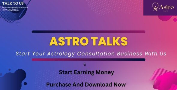 AstroTalks v2.0 Nulled - Астрологическая консультация Приложение Kundali Maker