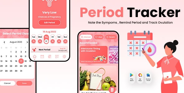 Period Tracker Nulled - Период подсказки