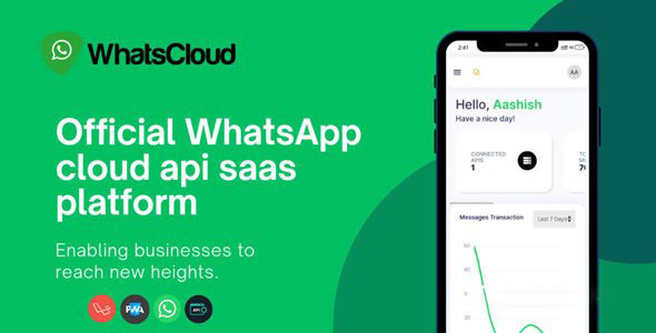 WhatsCloud v7.0 Nulled - Бесшовная интеграция облачных API SAAS