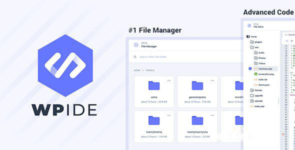 WPIDE Premium v3.4.9 Nulled - Редактор кода файлового менеджера