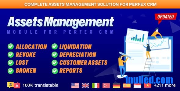 Assets Management module for Perfex CRM v1.1.0 Nulled - Организуйте активы компании и клиента