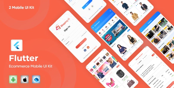 E-Commerce UI Template in Flutter v1.1 - 