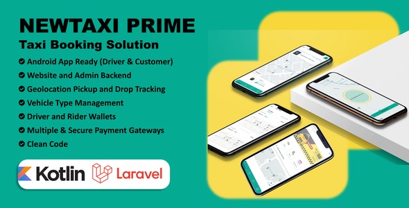 NewTaxi Prime v1.0 Nulled - Приложение «Такси» с панелью администратора