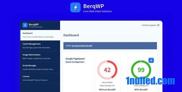 BerqWP v1.7.1 Nulled - Автоматизированный плагин WordPress