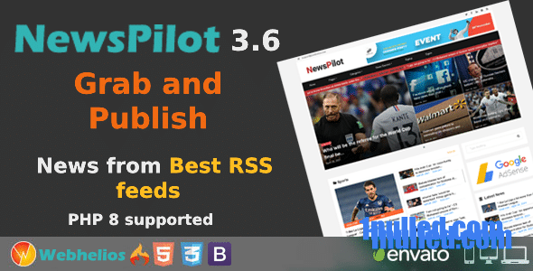 NewsPilot v3.6 Nulled - Скрипт автоматического агрегатора новостей