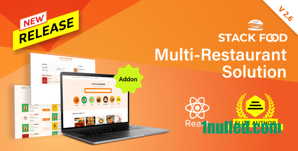 StackFood Nulled - Веб-сайт пользователя React v2.6