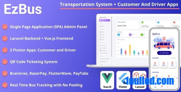 EZBus v2.0 Nulled - Решение для управления транспортом