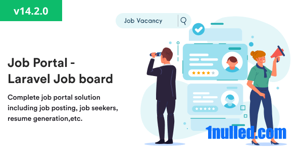Job Portal v14.2.0 Nulled - Доска объявлений Laravel