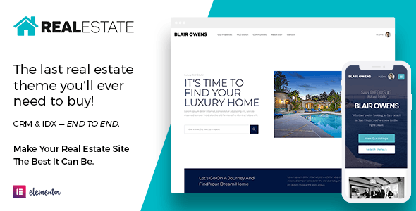 Real Estate 7 v3.4.7 Nulled - Тема WordPress для недвижимости