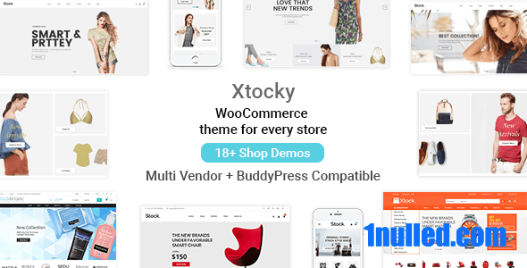 Xtocky v2.4.9 Nulled - Адаптивная тема WooCommerce