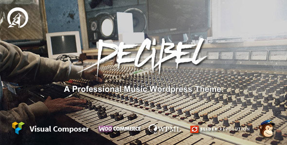 Decibel v3.7.3 Nulled - Профессиональная музыкальная тема WordPress