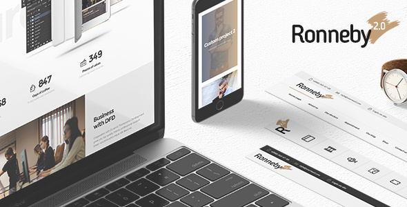 Ronneby v3.5.60 Nulled - Высокопроизводительная тема WordPress