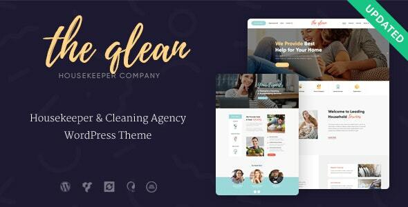 The Qlean v2.2 Nulled - WordPress тема для клининговой компании