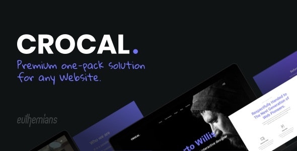 Crocal v2.2.1 Nulled - Адаптивная многоцелевая тема WordPress