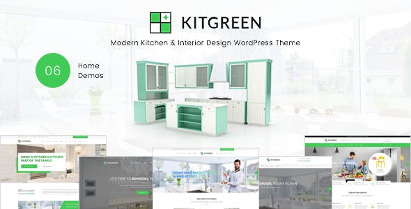 KitGreen v3.0.7 Nulled - Современный дизайн интерьера кухни