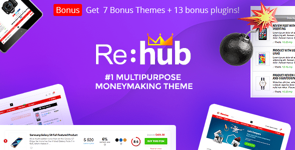 REHub v19.6.6 Nulled - Сравнение цен, Деловое сообщество