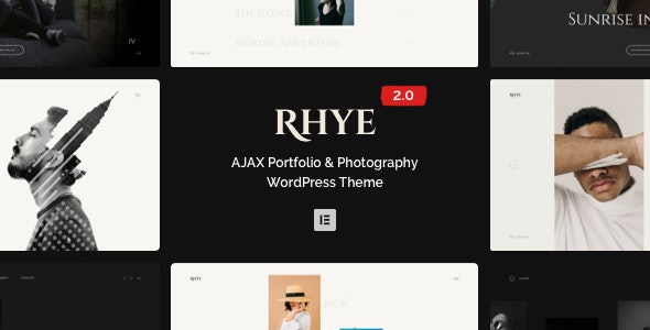 Rhye v3.5.1 – AJAX Portfolio WordPress Theme - 