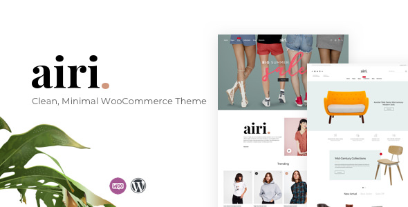 Airi v1.6.0 Nulled - Чистая, минимальная тема WooCommerce