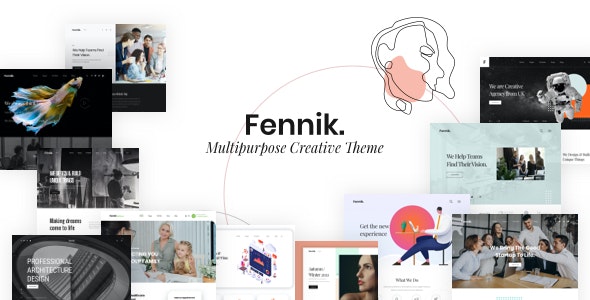 Fennik v1.2.5 Nulled - Многоцелевая творческая тема