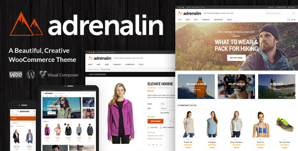 Adrenalin v2.3.0 Nulled - Многоцелевая тема WooCommerce