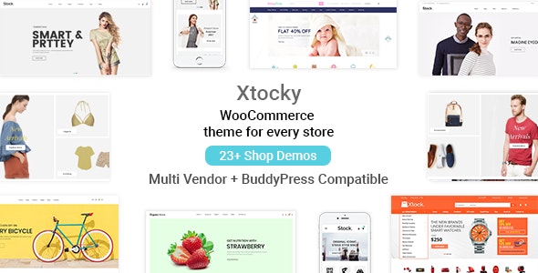 Xtocky v2.4.8 Nulled - Адаптивная тема WooCommerce