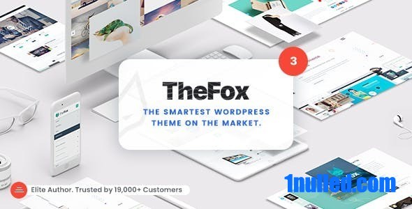 TheFox v3.9.66 Nulled - Адаптивная многоцелевая тема WordPress