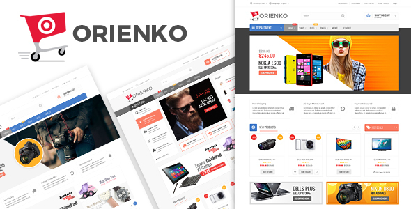 Orienko v1.5.3 Nulled - Адаптивная цифровая тема WooCommerce