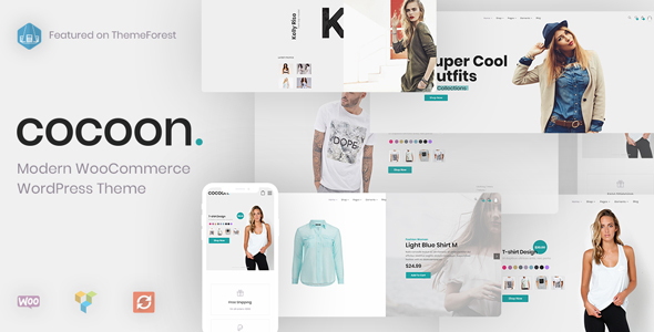 Cocoon v1.3.9 Nulled - Современная тема WordPress для WooCommerce