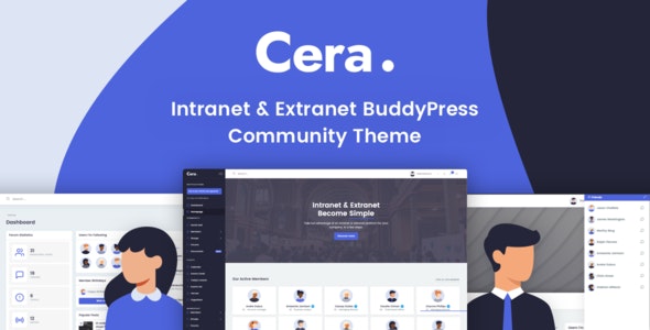 Cera v1.2.1 Nulled - Тема интранет-сообщества