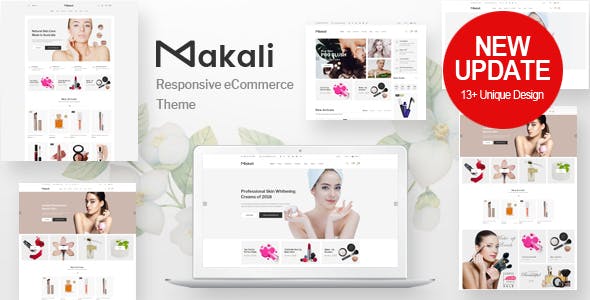 Makali v1.4.6 Nulled - Косметическая тема красоты