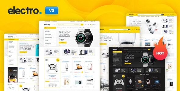 Electro v3.4.2 Nulled - Тема WooCommerce для магазина электроники