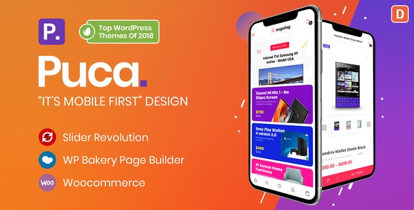 Puca v2.6.19 Nulled - Оптимизированная тема WooCommerce для мобильных устройств