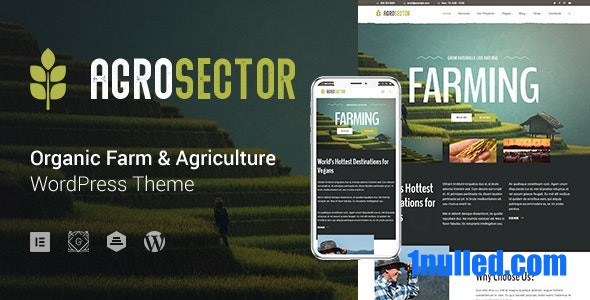 Agrosector v1.5.2 Nulled - Сельское хозяйство Органические продукты питания