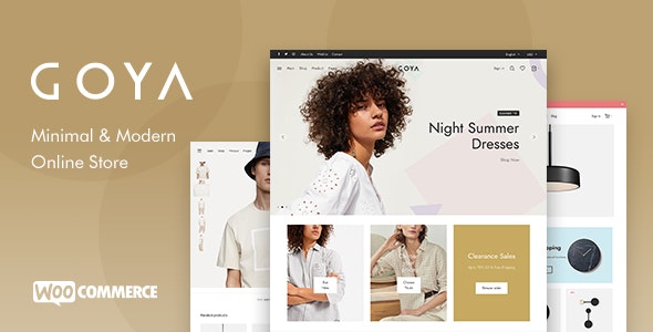 Goya v1.0.8.19 Nulled - Современная тема WooCommerce