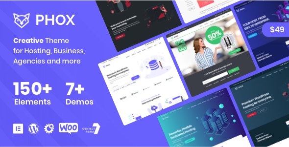 Phox v2.3.4 Nulled - Хостинг WordPress WHMCS Theme