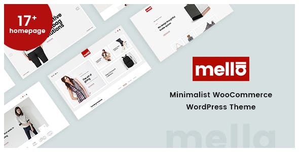 Mella v1.2.29 Nulled - Минималистская тема WordPress для Ajax WooCommerce