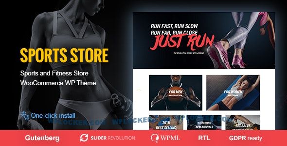 Sports Store v1.2.1 – Sports Clothes Fitness Equipment Store Theme - 