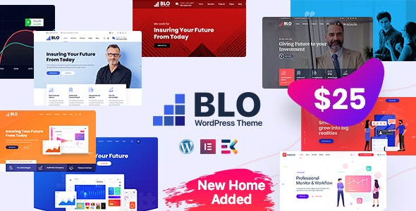 BLO v4.2.1 Nulled - Тема WordPress для корпоративного бизнеса