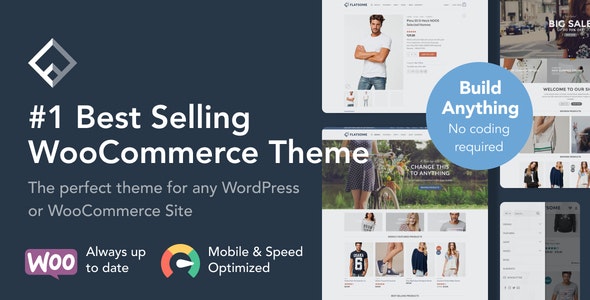 Flatsome v3.19.1 Nulled - Многоцелевая адаптивная тема WooCommerce