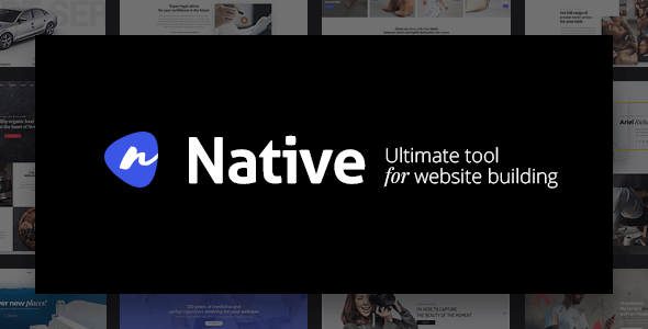 Native v1.6.9.4 Nulled - Стильная многоцелевая креативная тема WP