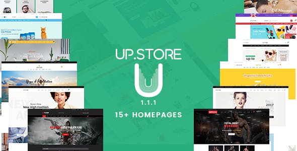 UpStore v1.5.8 Nulled - Адаптивная многоцелевая тема