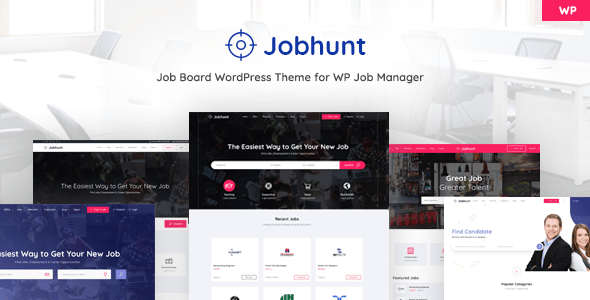 Jobhunt v2.0.2 Nulled - Тема доски объявлений для WP Job Manager