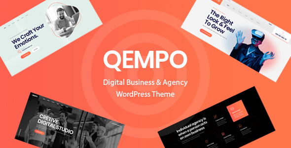 Qempo v1.3.2 Nulled - Тема WordPress для цифровых агентств